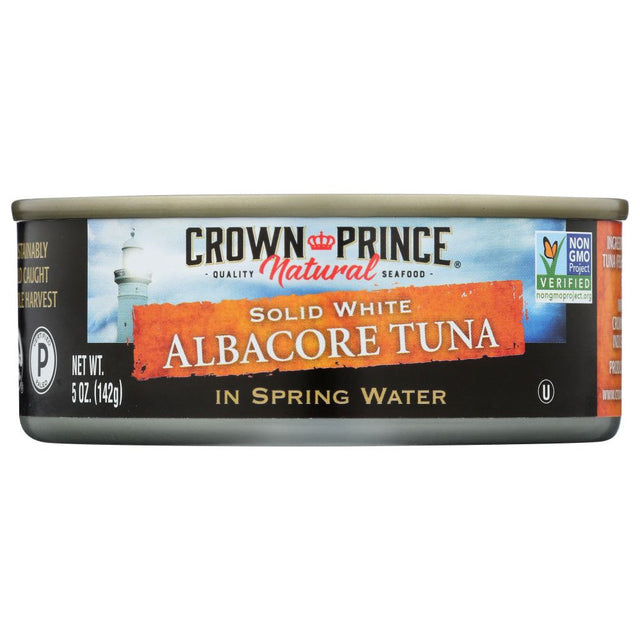 CROWN PRINCE: Solid White Albacore Tuna in Spring Water, 5 oz - #tag1# - #tag2#