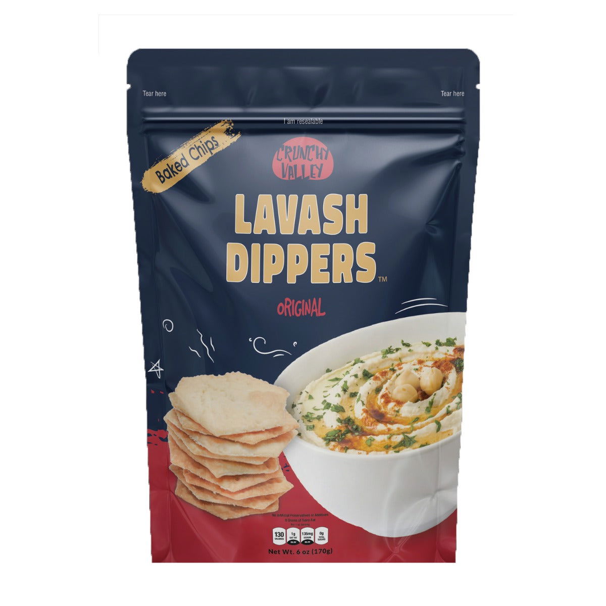 CRUNCHY VALLEY: Original Lavash Dippers, 6 oz - #tag1# - #tag2#