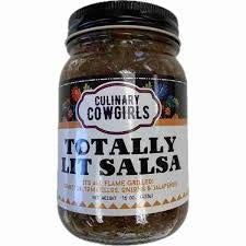 CULINARY COWGIRLS: Totally Lit Salsa, 16 oz - #tag1# - #tag2#