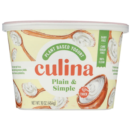 CULINA: Plain Simple Coconut Yogurt, 16 oz - #tag1# - #tag2#