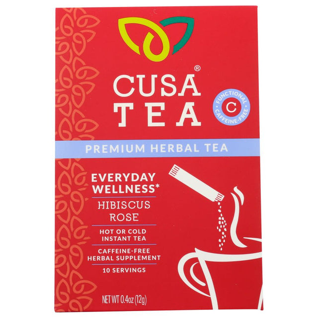 CUSA TEA: Everyday Wellness Herbal Tea, 10 ea - #tag1# - #tag2#