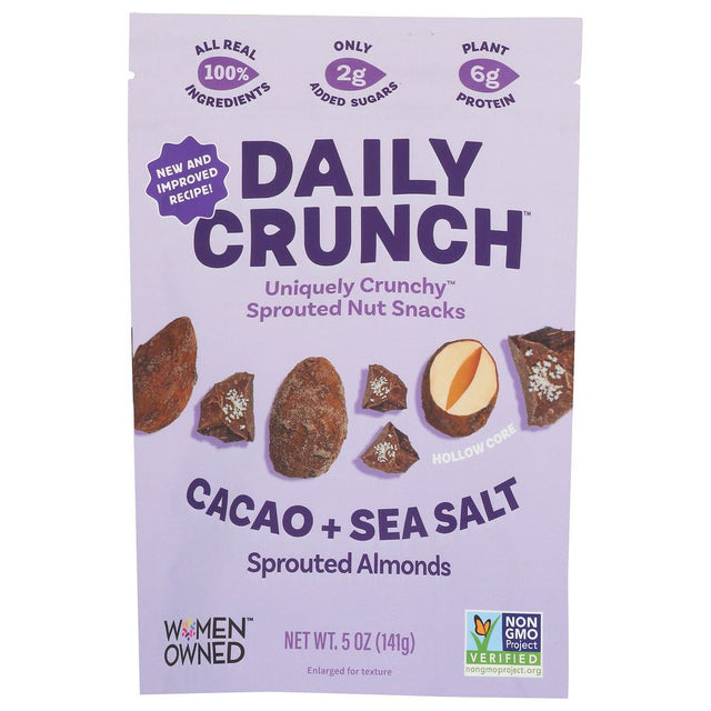 DAILY CRUNCH: Almonds Sprtd Cacao Ssalt, 5 oz - #tag1# - #tag2#