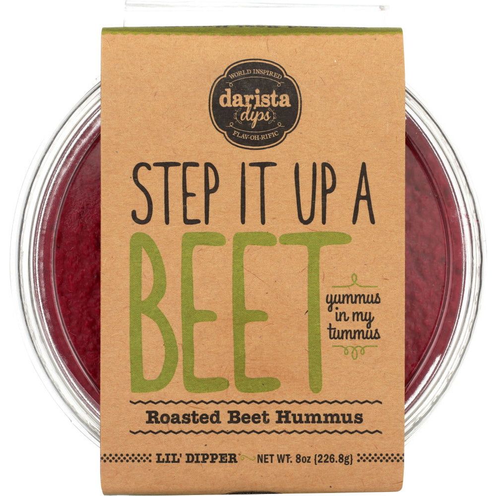 DARISTA DIPS: Roasted Beet Hummus, 8 oz - #tag1# - #tag2#