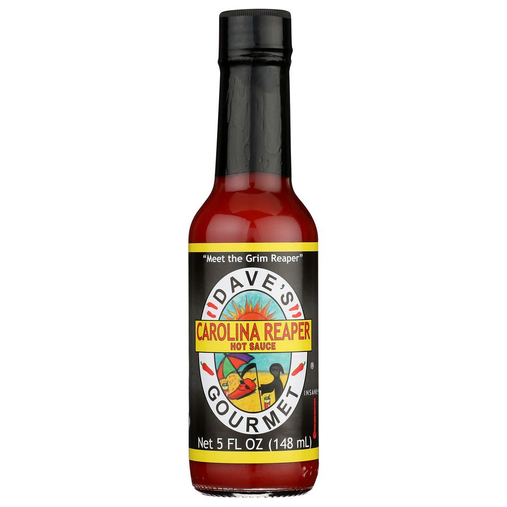 DAVES GOURMET: Carolina Reaper Hot Sauce, 5 oz - #tag1# - #tag2#