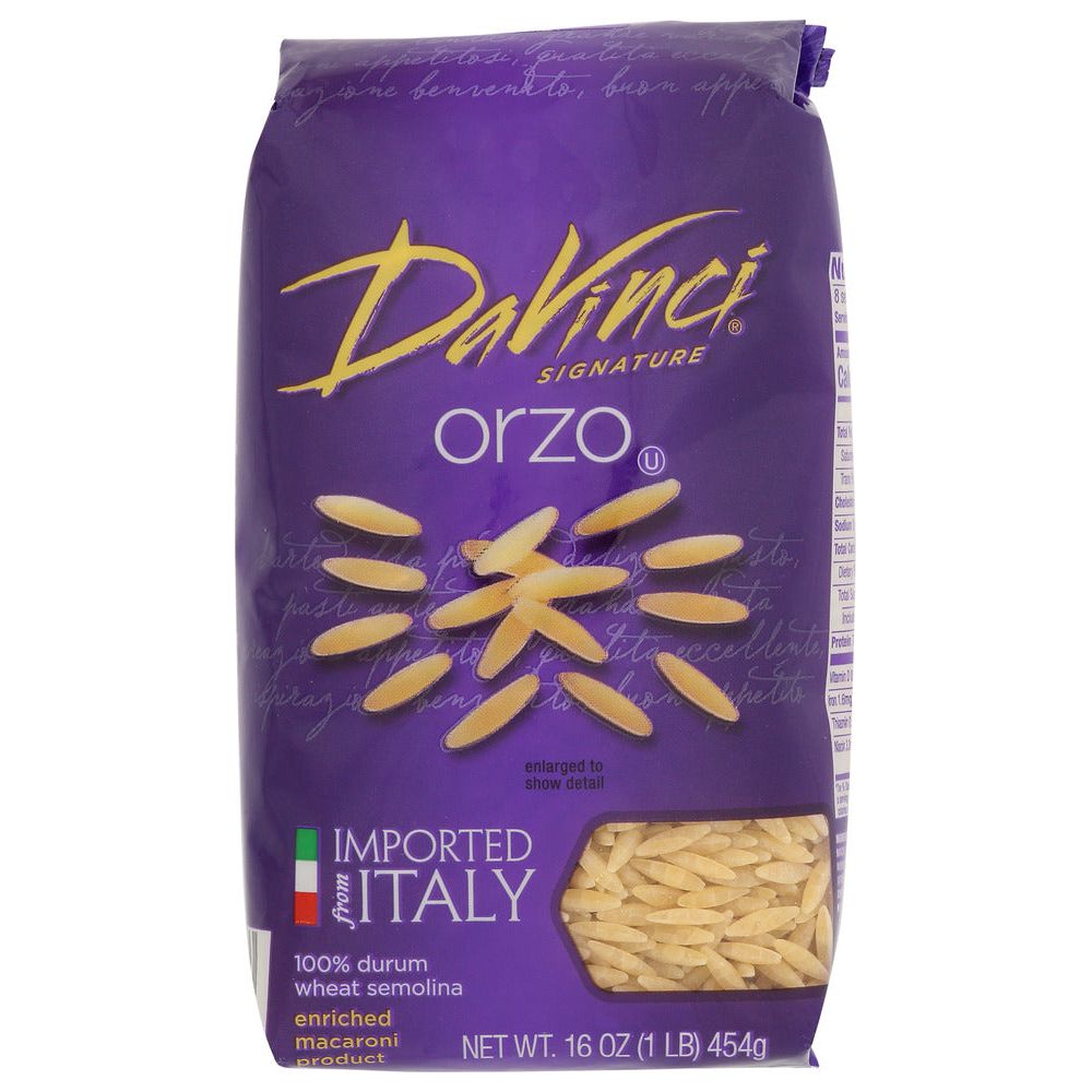 DAVINCI: Orzo Pasta, 16 Oz - #tag1# - #tag2#