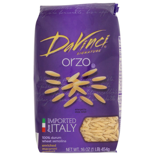 DAVINCI: Orzo Pasta, 16 Oz - #tag1# - #tag2#