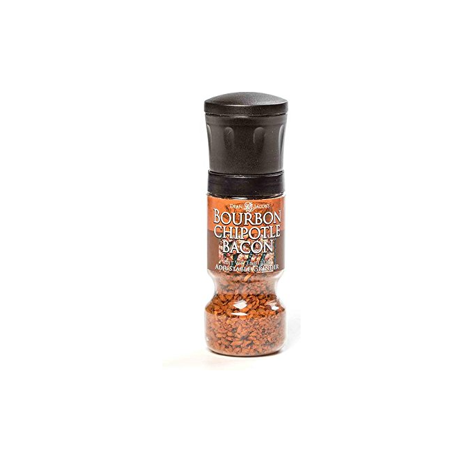 DEAN JACOBS: Bourbon Chipotle Bacon Gripper Grinder Mill, 3.6 oz - #tag1# - #tag2#