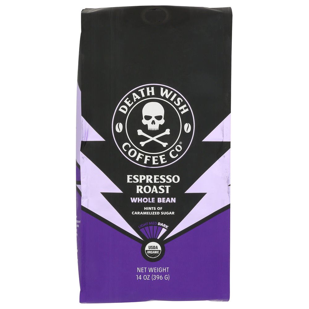 DEATH WISH COFFEE: Cofee Wb Esprss Rost Org, 14 OZ - #tag1# - #tag2#