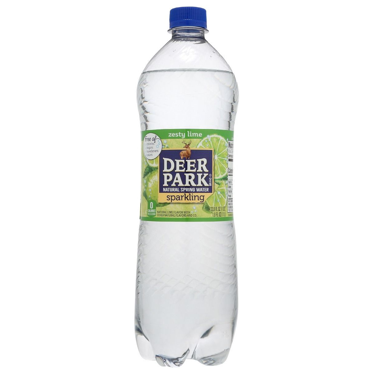 DEER PARK: Zesty Lime Sparkling Water, 33.8 fo - #tag1# - #tag2#