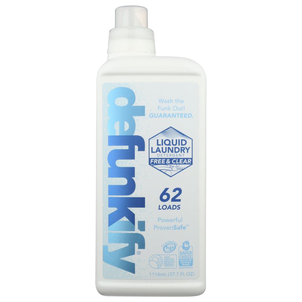 DEFUNKIFY: Detergent Liqud Free Clea, 37.7 fo - #tag1# - #tag2#