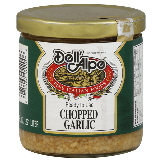 DELL ALPE: Chopped Garlic, 7.5 oz - #tag1# - #tag2#