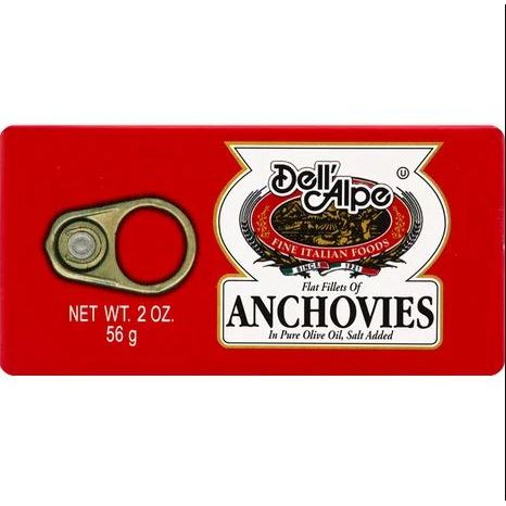 DELL ALPE: Flat Fillets Of Anchovies, 1 ea - #tag1# - #tag2#