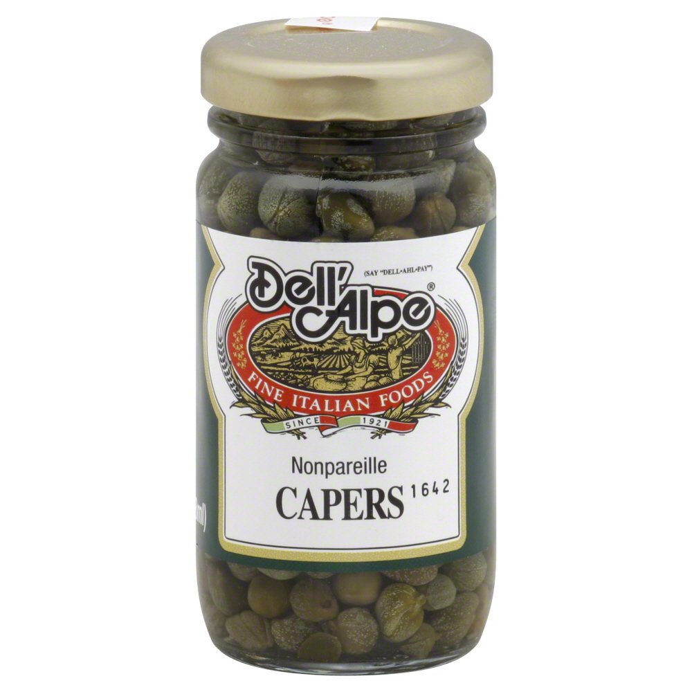 DELL ALPE: Nonpareille Capers, 3 oz - #tag1# - #tag2#