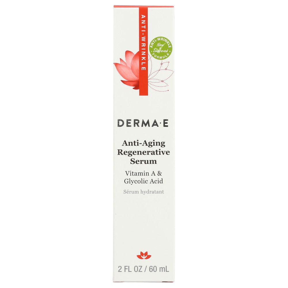 DERMA E: Anti Wrinkle Night Serum with Vitamin A, 2 oz - #tag1# - #tag2#