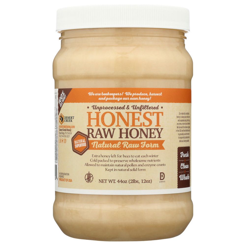 DESERT CREEK HONEY LLC: Honest Raw Honey, 44 fo - #tag1# - #tag2#