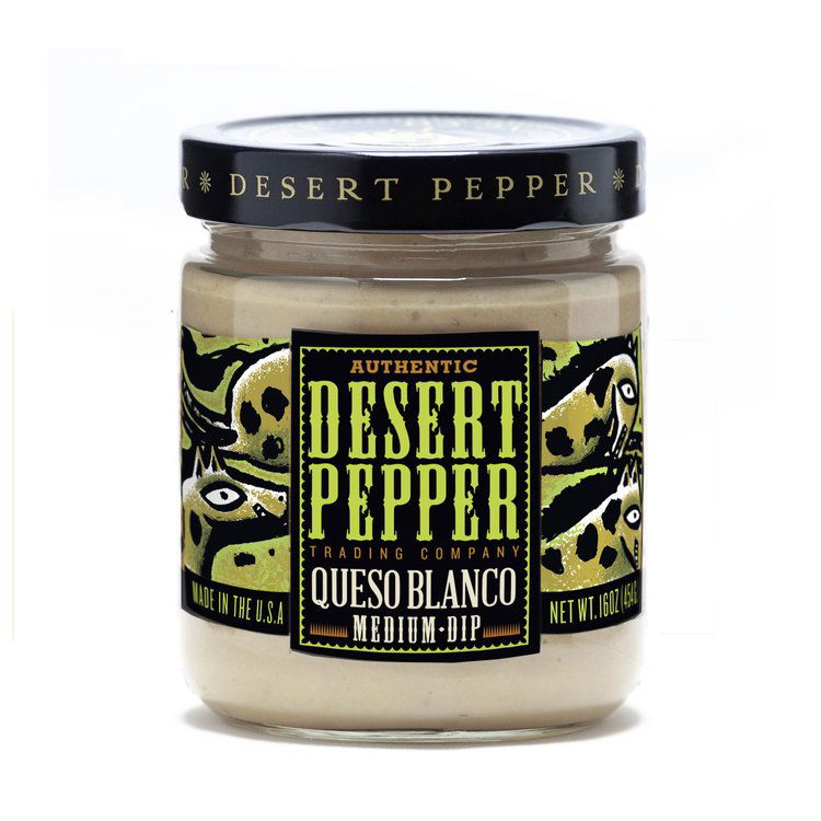 DESERT PEPPER: Queso Blanco Dip, 16 fo - #tag1# - #tag2#
