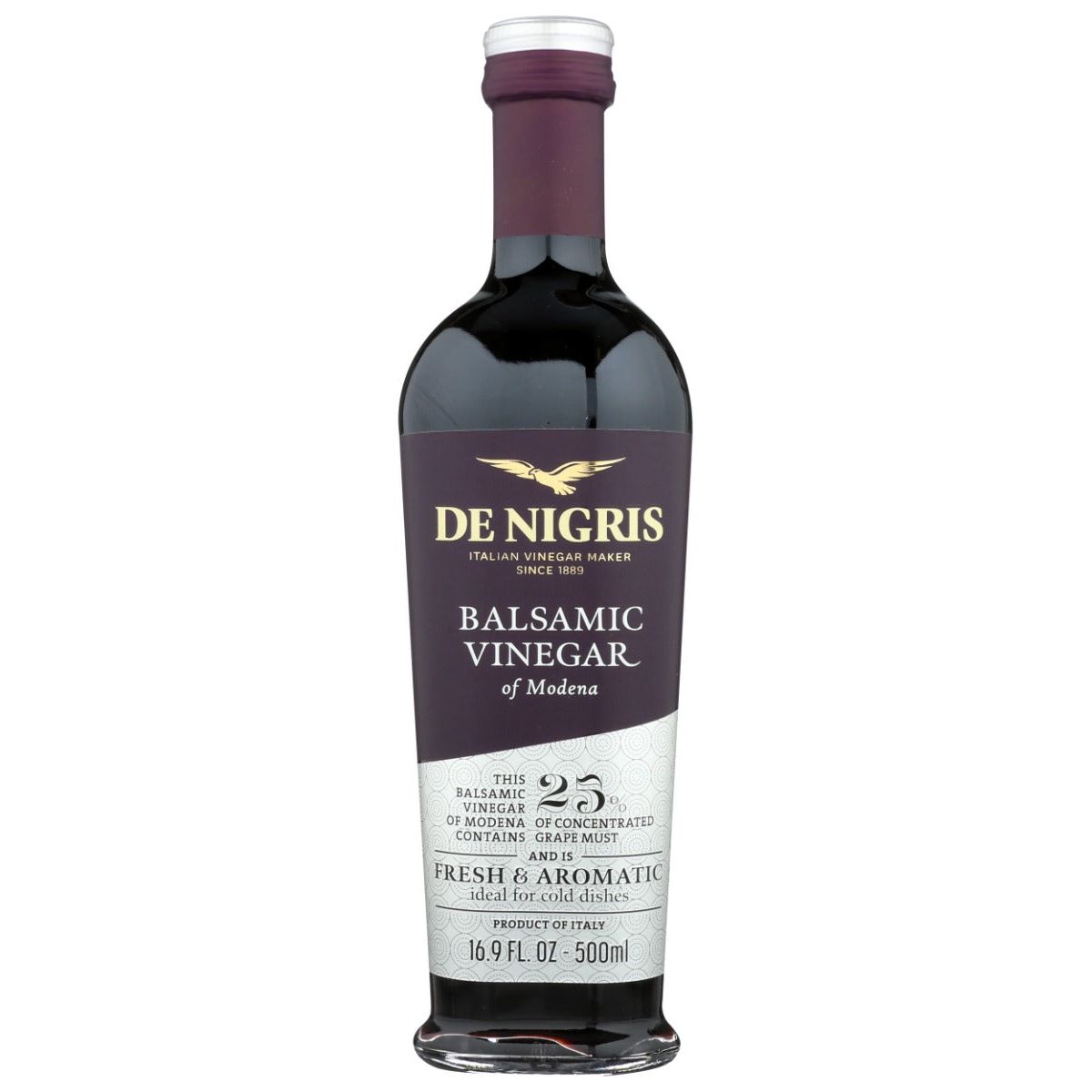DE NIGRIS: White Eagle Balsamic Vinegar, 16.9 oz - #tag1# - #tag2#
