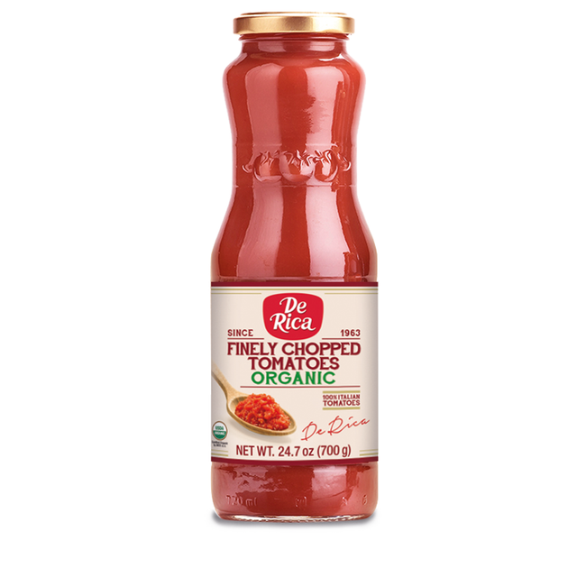 DE RICA: Organic Finely Chopped Tomatoes, 24.7 oz - #tag1# - #tag2#