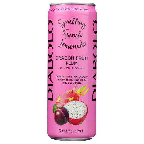 DIABOLO: Dragon Fruit Plum Soda, 12 fo - #tag1# - #tag2#