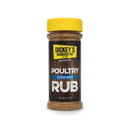 DICKEYS: Poultry Rub Classic Blend, 4.1 oz - #tag1# - #tag2#