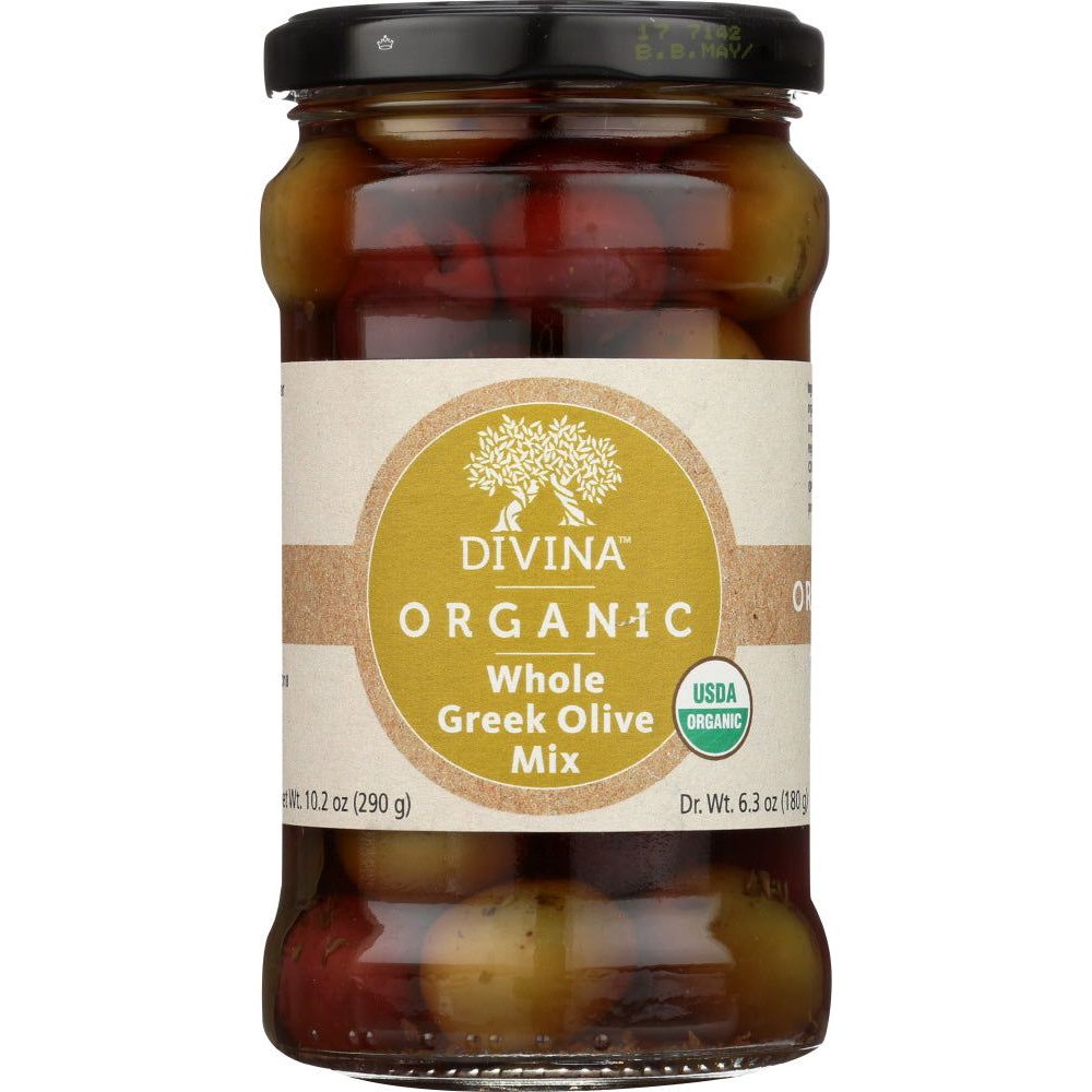 DIVINA: Olive Mix Greek Org, 6.36 oz - #tag1# - #tag2#