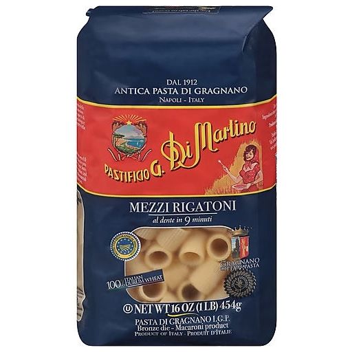 DI MARTINO: Pasta Mezzi Rigatoni, 1 lb - #tag1# - #tag2#