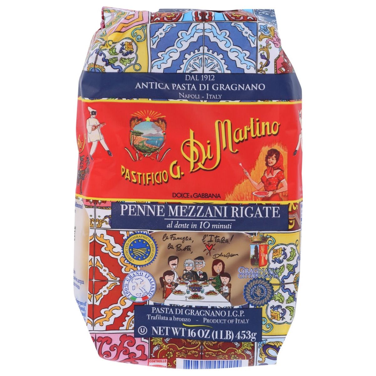 DI MARTINO: Pasta Penne Rigate, 1 lb - #tag1# - #tag2#