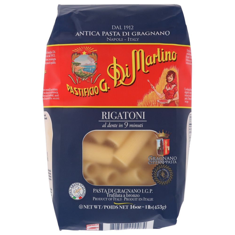DI MARTINO: Rigatoni Pasta, 1 lb - #tag1# - #tag2#
