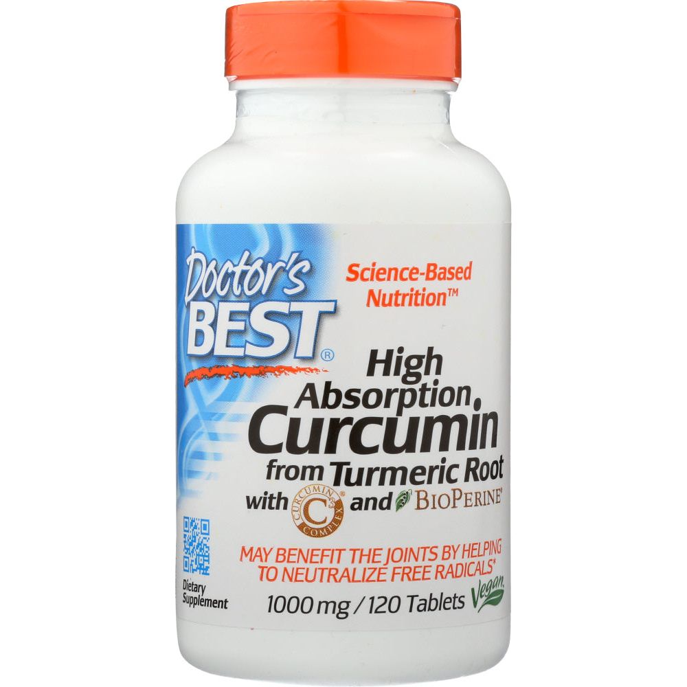 DOCTORS BEST: Curcumin C3 Complex 1000Mg, 120 tb - #tag1# - #tag2#