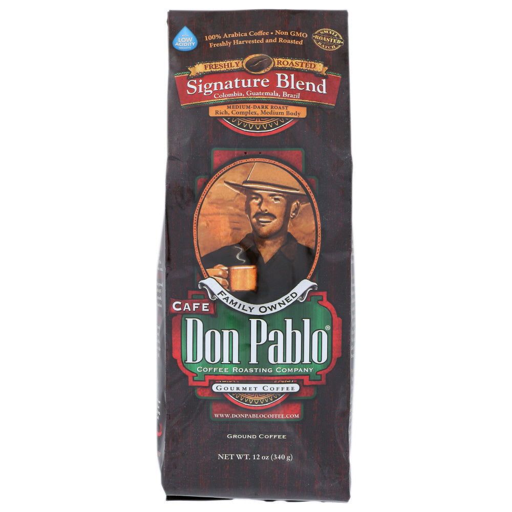 DON PABLO: Ground Signature Blend Coffee, 12 oz - #tag1# - #tag2#