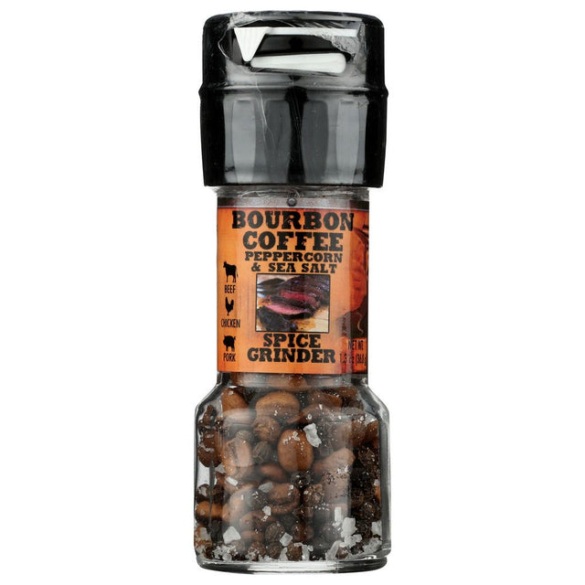 DON PABLO ORGANIC COFFEE: Bourbon Coffee Peppercorn Sea Salt Grinder, 1.3 oz - #tag1# - #tag2#