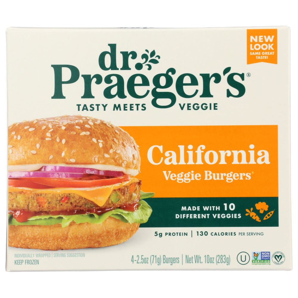 DR. PRAEGER'S: California Veggie Burgers, 10 oz - #tag1# - #tag2#