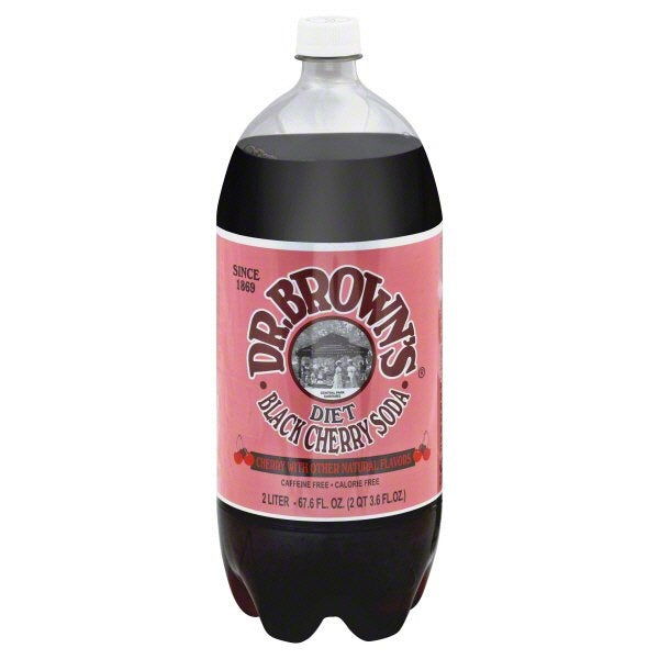 DR BROWNS: Diet Black Cherry Soda, 67.6 fo - #tag1# - #tag2#