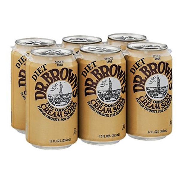 DR BROWNS: Diet Cream Soda 6Pack, 72 oz - #tag1# - #tag2#
