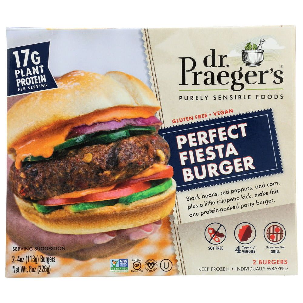 DR PRAEGER: Perfect Fiesta Burger, 8 oz - #tag1# - #tag2#