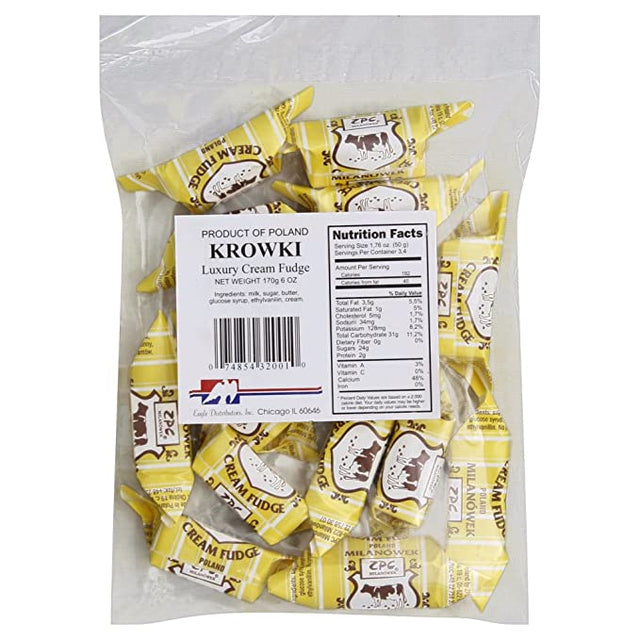 EAGLE: Luxury Cream Fudge Candy, 6 oz - #tag1# - #tag2#