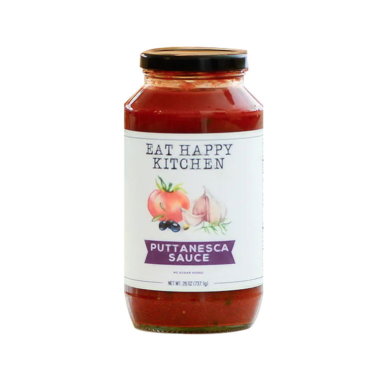 EAT HAPPY KITCHEN: Puttanesca Sauce, 26 oz - #tag1# - #tag2#