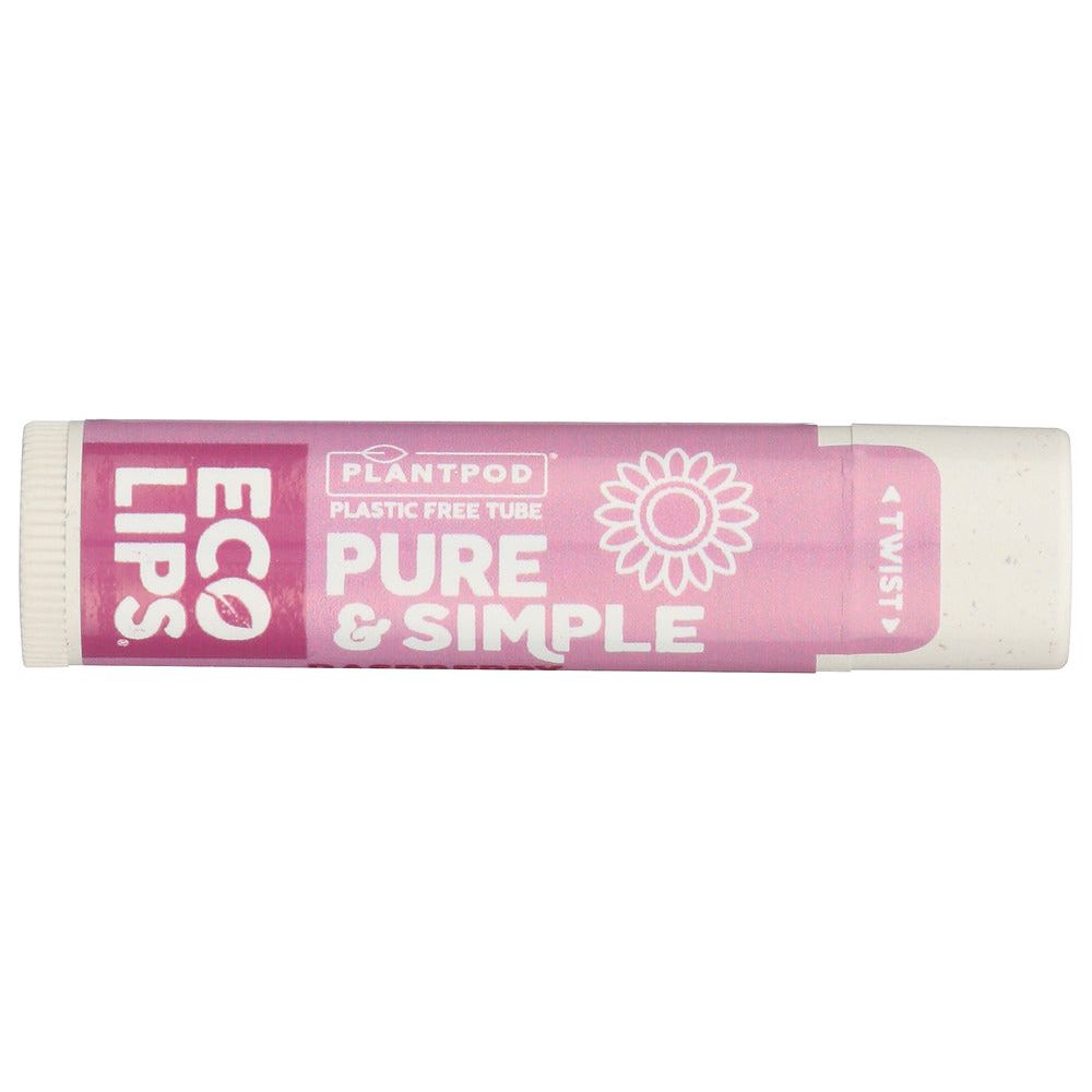 ECO LIPS: Lip Balm Rspbry Pure Smpl, 0.15 oz - #tag1# - #tag2#