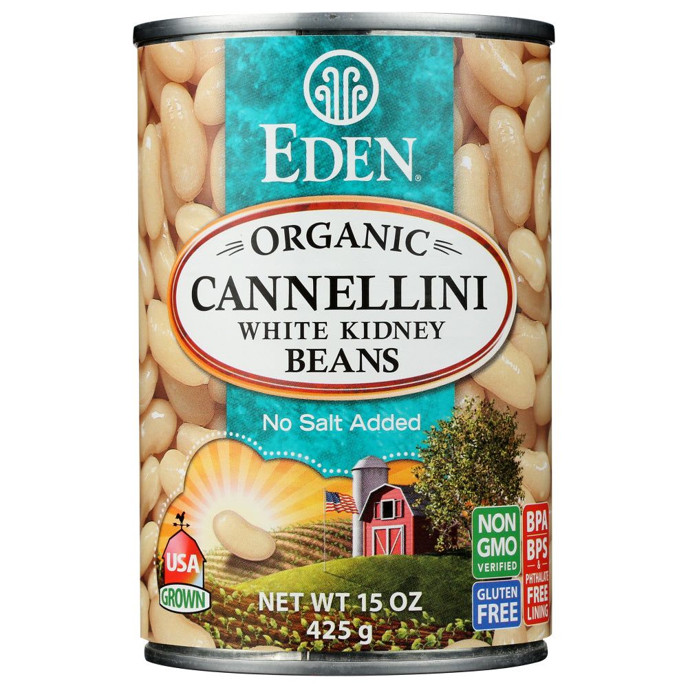 EDEN FOODS: Organic Cannellini White Kidney Beans, 15 oz - #tag1# - #tag2#