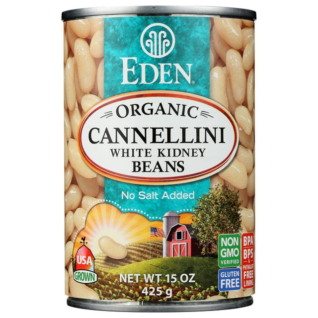 EDEN FOODS: Organic Cannellini White Kidney Beans, 15 oz - #tag1# - #tag2#