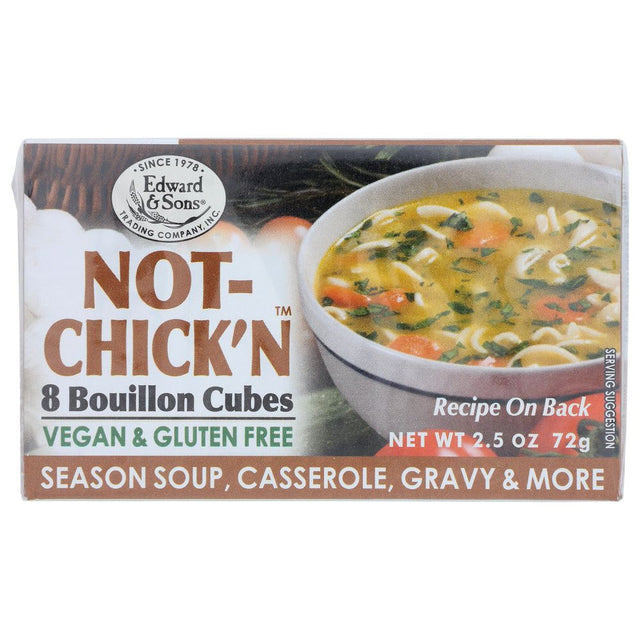 EDWARD & SONS: Not-Chick'n Natural Bouillon Cubes, 2.5 oz - #tag1# - #tag2#