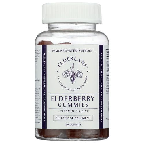 ELDERLANE: Elderberry Gummies, 60 pc - #tag1# - #tag2#