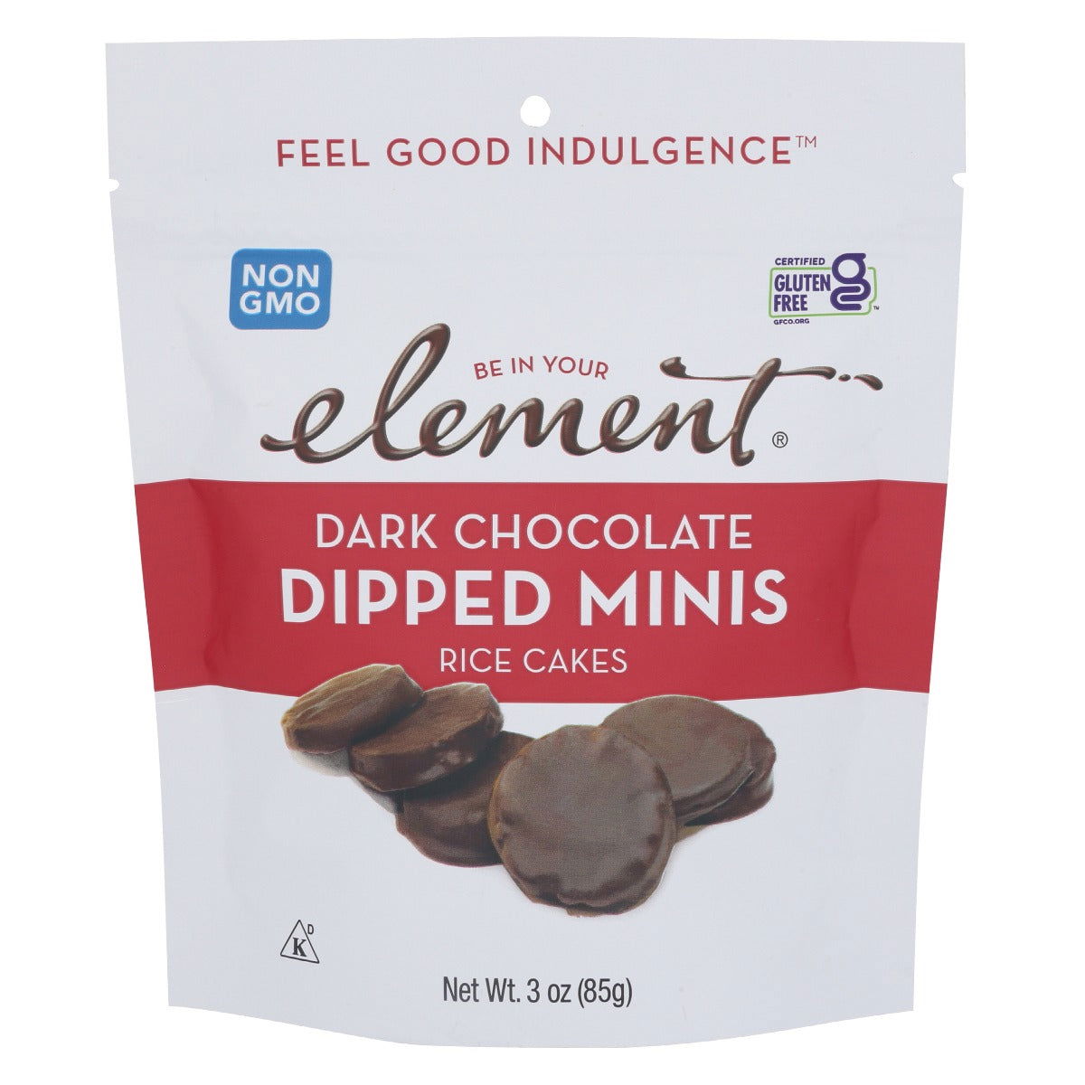 ELEMENT SNACKS: Dark Chocolate Fully Dipped Minis, 3 oz - #tag1# - #tag2#