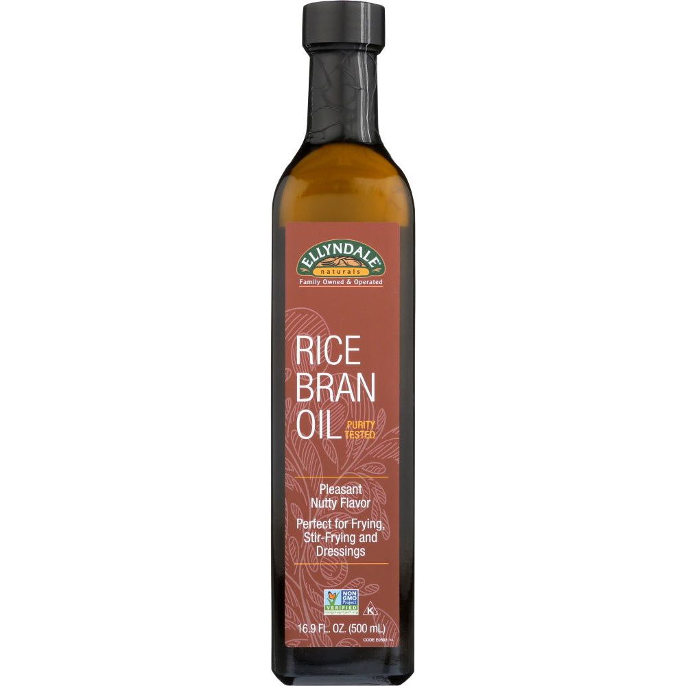 ELLYNDALE: Oil Rice Bran Natural, 16.9 oz - #tag1# - #tag2#
