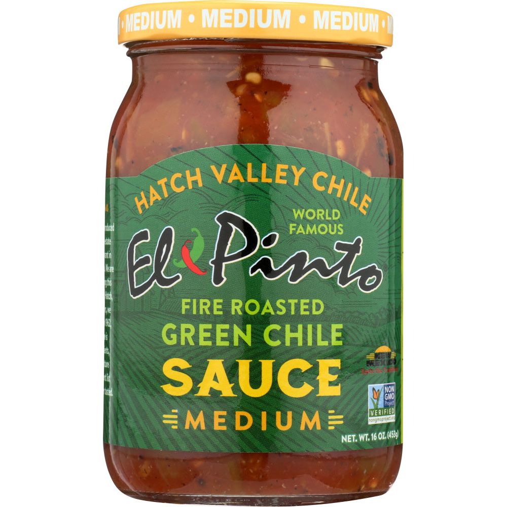 EL PINTO: Sauce Green Chile Medium, 16 oz - #tag1# - #tag2#