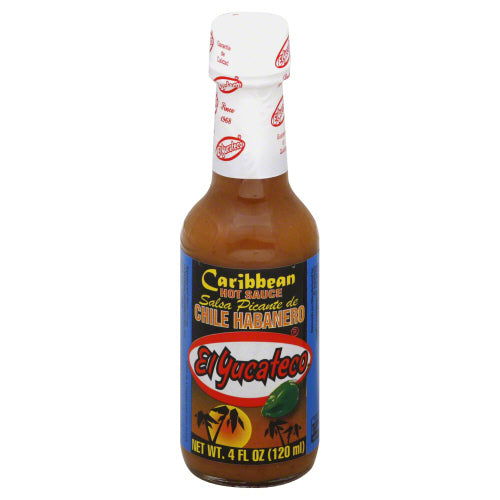 EL YUCATECO: Caribbean Habanero Hot Sauce, 4 oz - #tag1# - #tag2#