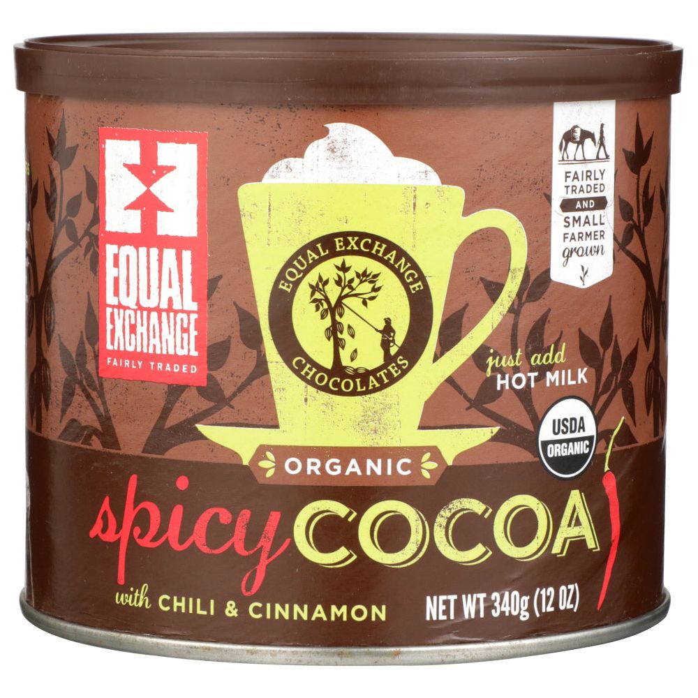 EQUAL EXCHANGE: Cocoa Mix Hot Spicy Organic, 12 oz - #tag1# - #tag2#