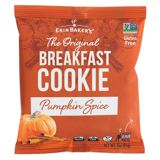 ERIN BAKERS: Cookie Brkfst Pumpkin Spc, 3 oz - #tag1# - #tag2#