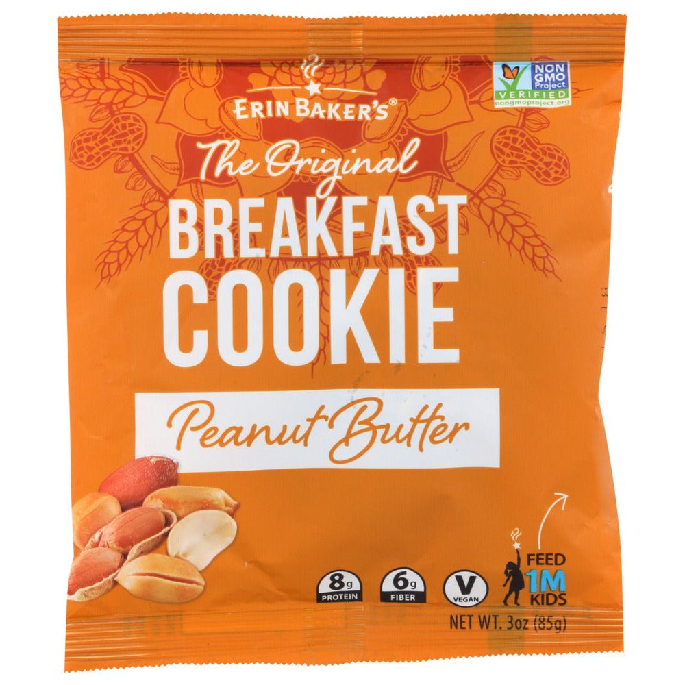 ERIN BAKERS: Peanut Butter Breakfast Cookies, 3 oz - #tag1# - #tag2#