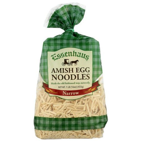 ESSENHAUS: Amish Egg Noodles Narrow, 16 oz - #tag1# - #tag2#